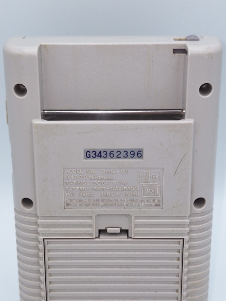 Gameboy Classic Grau - Teildefekt Pixelfehler
